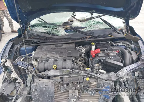 2019 Nissan Sentra S из США, поврежденный, VIN 3N1AB7AP8KY354864